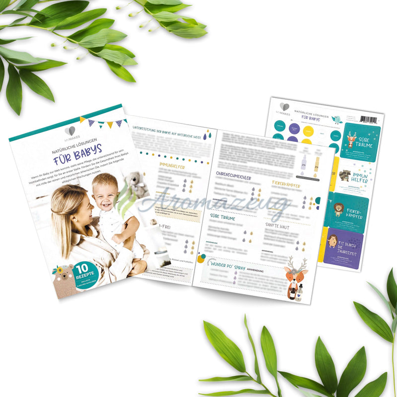 Laden Sie das Bild in Galerie -Viewer, Mymakes: Natürliche Lösungen Für Babys Rezeptheft
