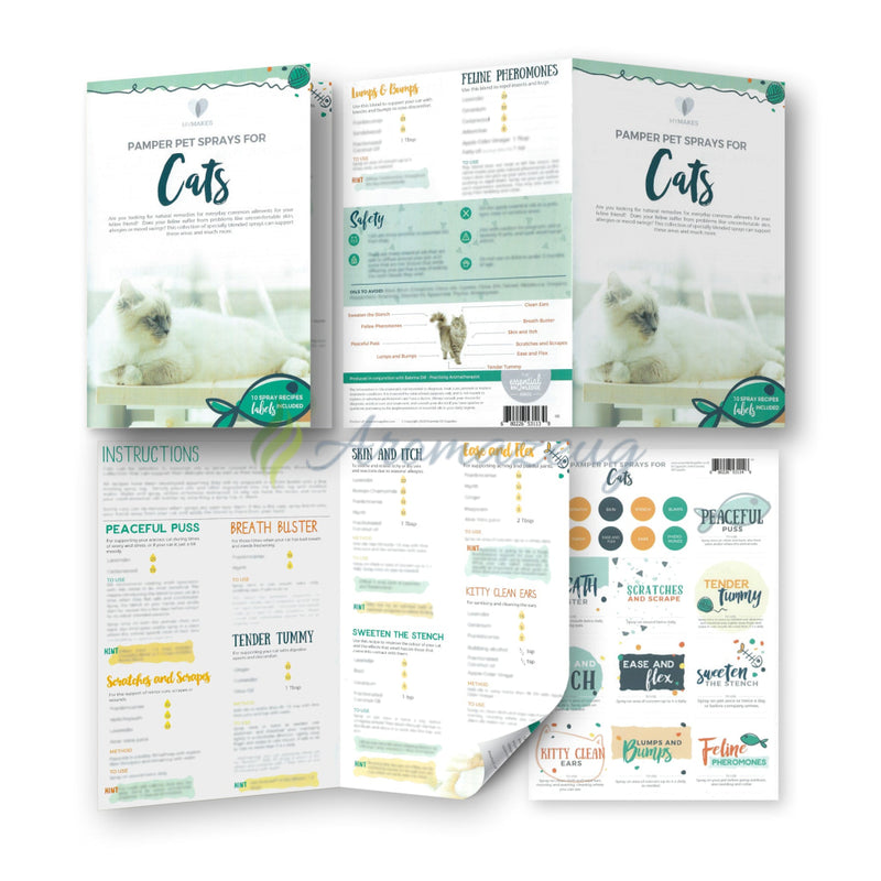 Laden Sie das Bild in Galerie -Viewer, MyMakes: Pamper Pet Sprays for Cats (Englisch) - Hefte
