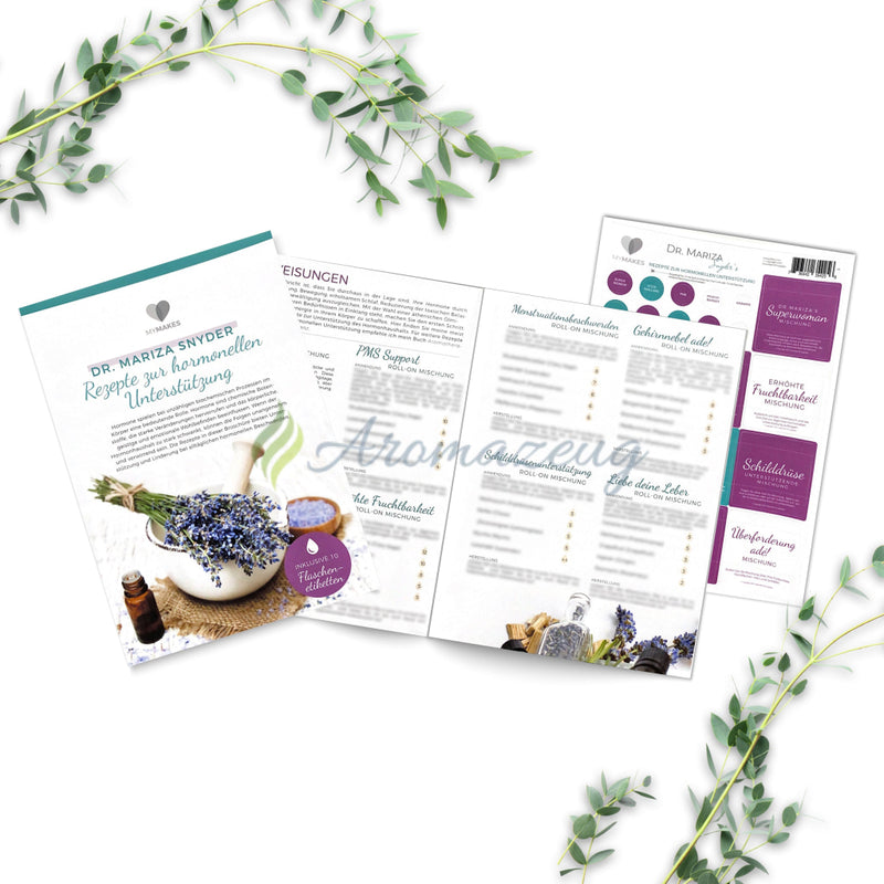 Laden Sie das Bild in Galerie -Viewer, Mymakes: Rezepte Zur Hormonellen Unterstützung Von Dr. Mariza Snyder Rezeptheft
