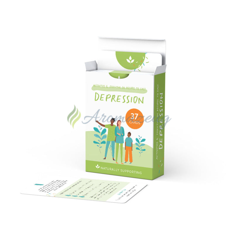 Laden Sie das Bild in Galerie -Viewer, Naturally Supporting Depression Kartenset (Englisch) Karten
