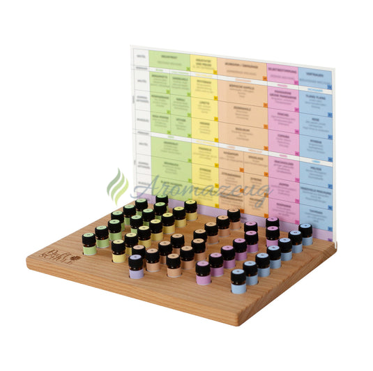 Ölbrett zum Seelenduftkonzept - Präsentationsständer passend für 2ml Probeflaschen Präsentationsständer