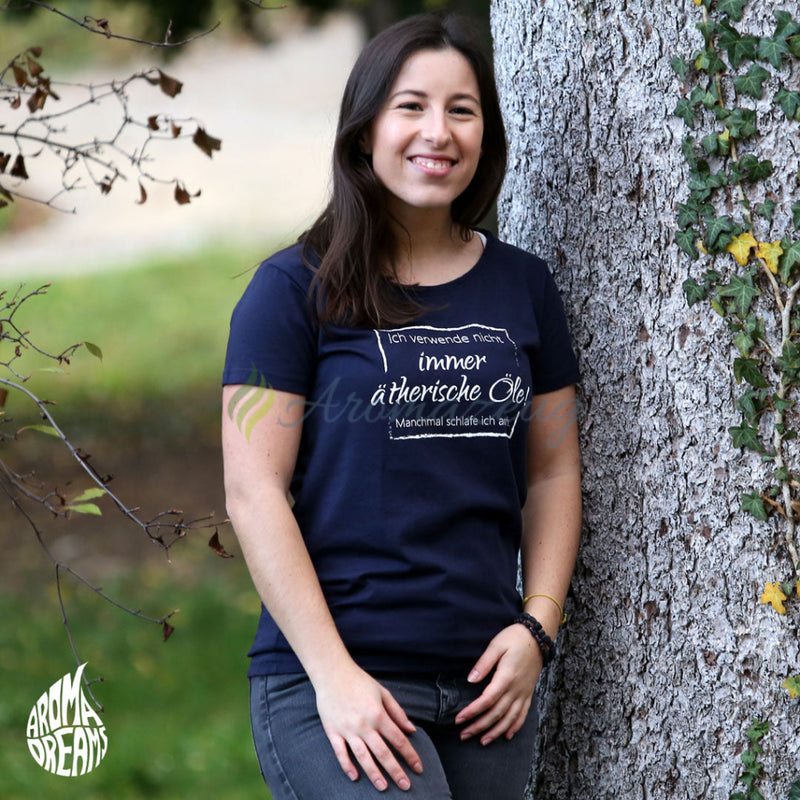 Laden Sie das Bild in Galerie -Viewer, Organisches Damen T-Shirt (Ich verwende nicht immer Öle) Zubehör
