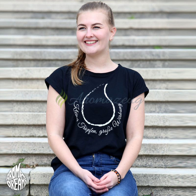 Laden Sie das Bild in Galerie -Viewer, Organisches Damen T-Shirt (Kleiner Tropfen große Wirkung) Zubehör
