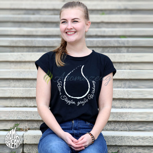 Organisches Damen T-Shirt (Kleiner Tropfen große Wirkung) Zubehör