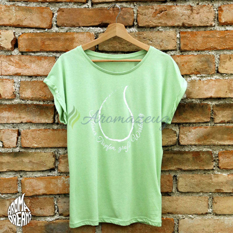 Laden Sie das Bild in Galerie -Viewer, Organisches Damen T-Shirt (Kleiner Tropfen große Wirkung) Zubehör
