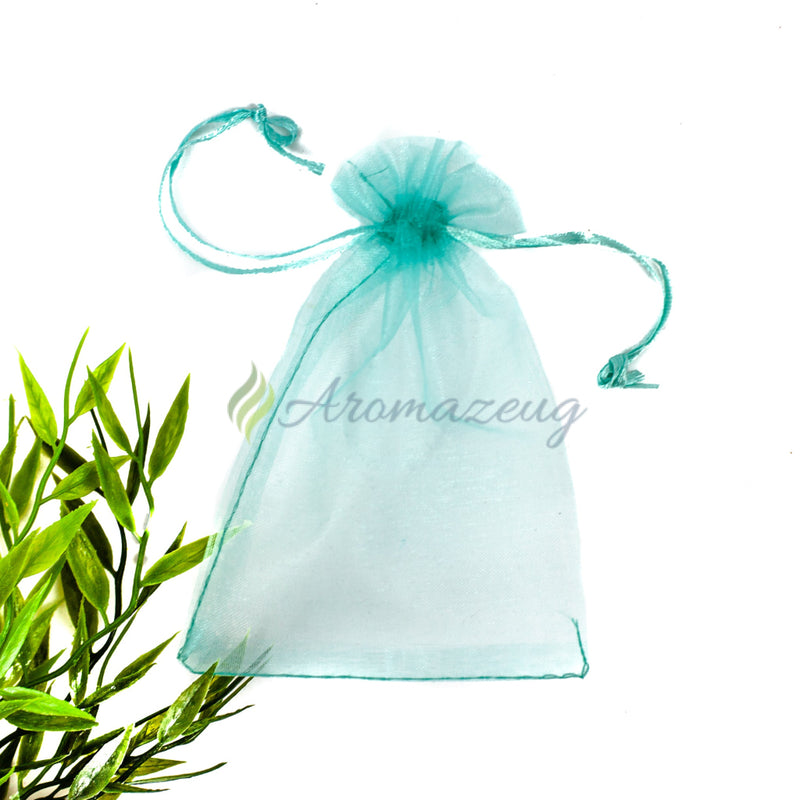 Laden Sie das Bild in Galerie -Viewer, Organzasäckchen 10 X 15 Cm Als Geschenkbeutel (Paket Von 10) Mintgrün Zubehör
