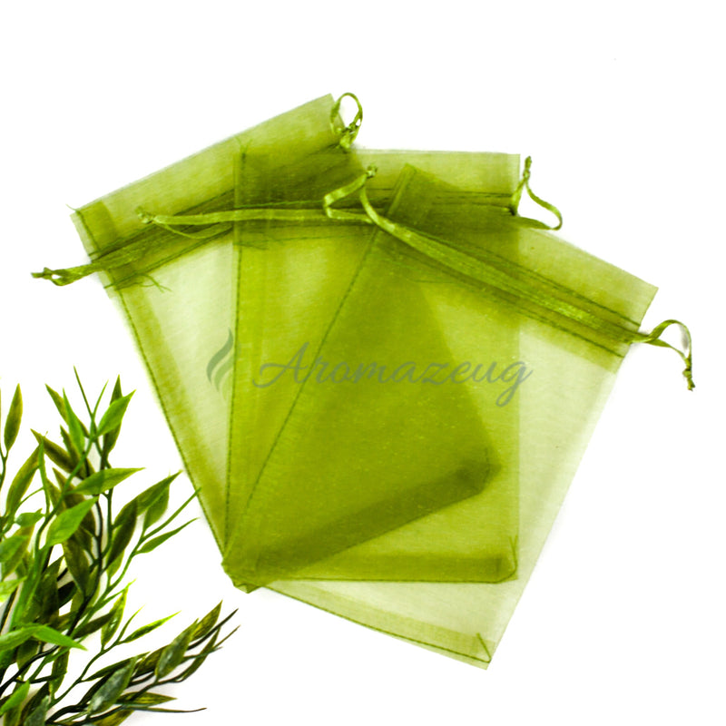 Laden Sie das Bild in Galerie -Viewer, Organzasäckchen 10 X 15 Cm Als Geschenkbeutel (Paket Von 10) Zubehör
