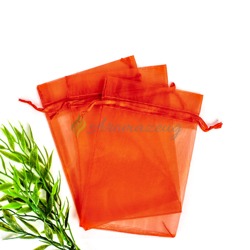 Laden Sie das Bild in Galerie -Viewer, Organzasäckchen 10 X 15 Cm Als Geschenkbeutel - Paket Von Zubehör
