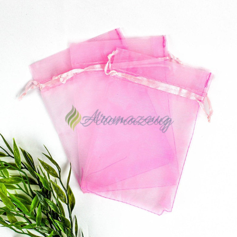 Laden Sie das Bild in Galerie -Viewer, Organzasäckchen 10 X 15 Cm Als Geschenkbeutel - Paket Von Zubehör
