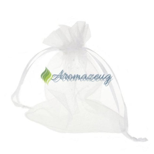 Organzasäckchen 10 X 15 Cm Als Geschenkbeutel (Paket Von 10) Weiß Zubehör