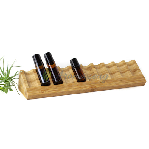 Präsentationsständer für 10 Roll-On Flaschen Zubehör