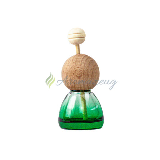 ROMY Diffuserflasche 8ml mit Holzdeckel und Stick - Diffuser