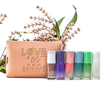 Rosie Tasche Love Oils Inkl. 6 X 5Ml Roll-On Flaschen Set