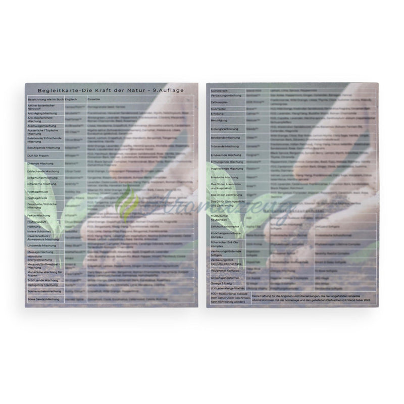 Laden Sie das Bild in Galerie -Viewer, Begleitkarte Für Die Kraft Der Natur (9.auflage)
