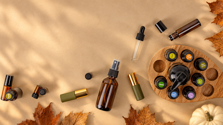Literatur und Zubehör rund um Wellness und Aromatherapie.