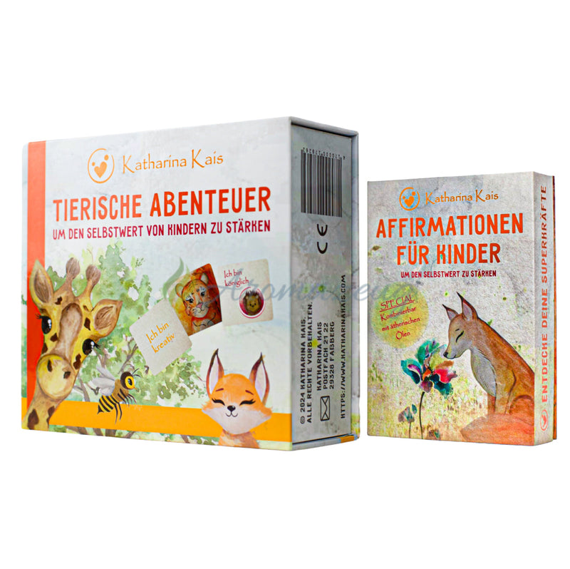 Laden Sie das Bild in Galerie -Viewer, Tierische Abenteuer – Das Spiel Zur Stärkung Des Selbstwerts Von Kindern Vorteilsset: Inkl.
