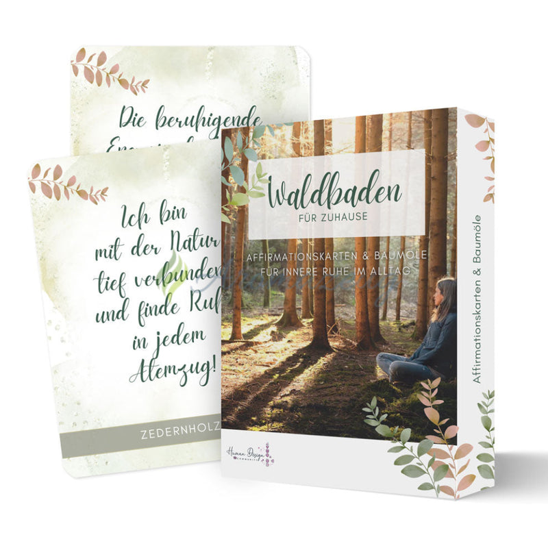 Laden Sie das Bild in Galerie -Viewer, Waldbaden Kartenset Karten
