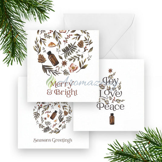 Weihnachtskarten SEASON GREETINGS (English) Paket von 6 Karten
