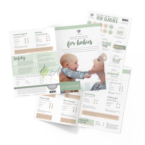 Mymakes: Natural Essentials For Babies (English) Brochure